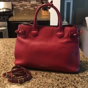 Burberry Med Banner Handbag